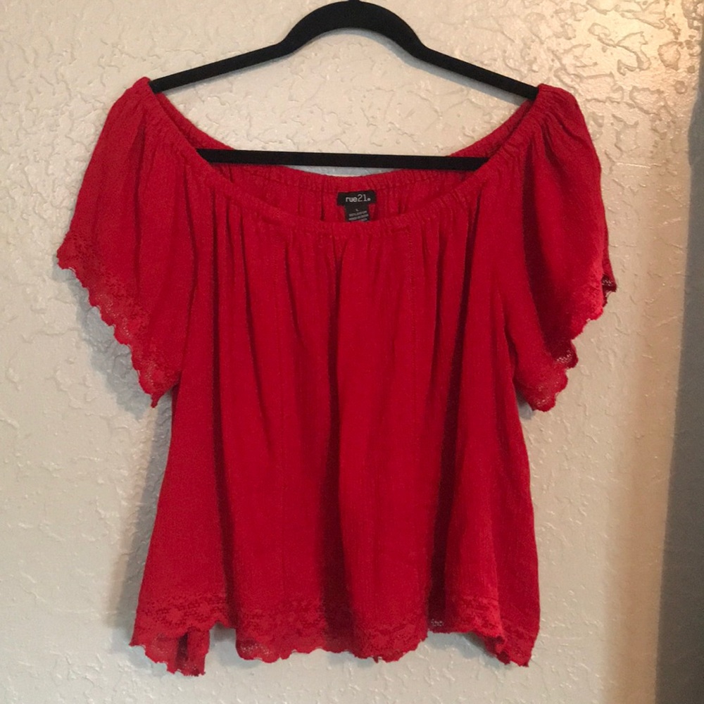 Rue21 strapless top